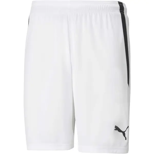 Puma TEAM LIGA SHORTS Pánské šortky, bílá, velikost