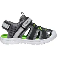 Geox J VANIETT Chlapecké sandály, tmavě šedá, velikost