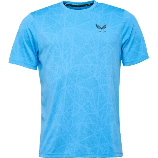CASTORE ENGINEERED KNIT SS T-SHIRT Pánské triko, modrá, velikost