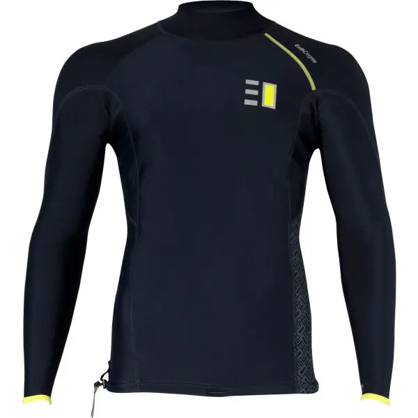 ENTH DEGREE TUNDRA LS Top s dlouhým rukávem do vody, černá, velikost XXL