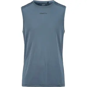 Craft ADV ESSENCE SL TEE 2 M Pánské sportovní tílko, modrá, velikost