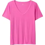 GAP ORGANIC Dámské tričko, růžová, velikost