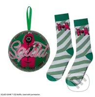 Squid Game Vianočná dekorácia s rukavicami - Guard