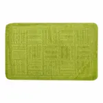 Kúpeľňové predložky set 2 kusov Esme zelené 50x80 cm, 40x50 cm EMI