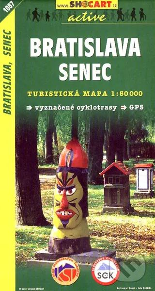 Bratislava, Senec 1:50 000 (Turisticá mapa 1087)