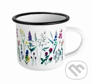 Smaltovaný hrnček Lúka