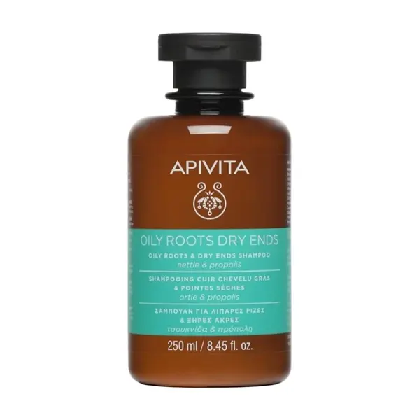 APIVITA Oily Roots Dry Ends Šampon na mastné kořínky 250 ml