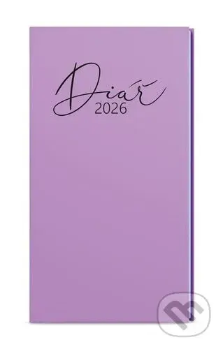 Týdenní diář 2026 Jakub Lamino Pastel kapesní fialová