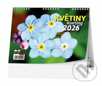 Květiny 2026 - stolní kalendář