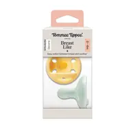 Tommee Tippee Silikónový Cumlík Breast-like 0-6m, 2 ks