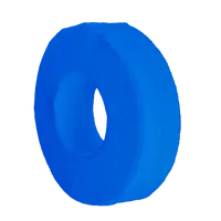 REHAFUND AD-3/6 antidekubitné koliesko 40cm x 5cm modré