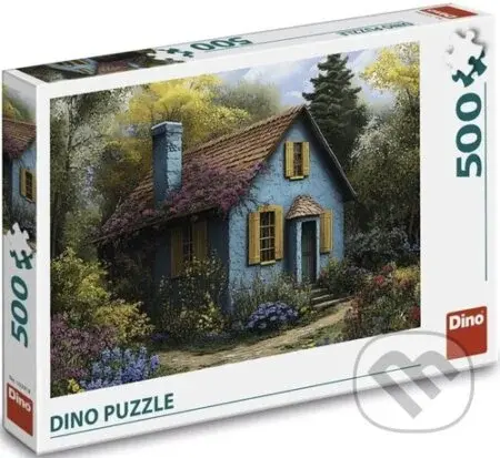 Puzzle Modrý domeček (500 dílků)