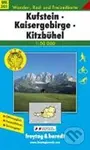Kufstein - Kaisergebirge - Kitzbühel 1:50 000 - Turistická mapa: WK 301