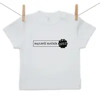 Boodyy Tričko s krátkym rukávom Najlepší ročník 2012 74 (6-9 mesiacov)