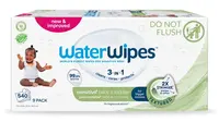 9X WATERWIPES Obrúsky vlhčené Baby&Toddler 3in1