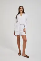 Marisse Women's Shorts L-Sh-4309 White