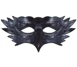 Polomaska Sova so zobákom pena