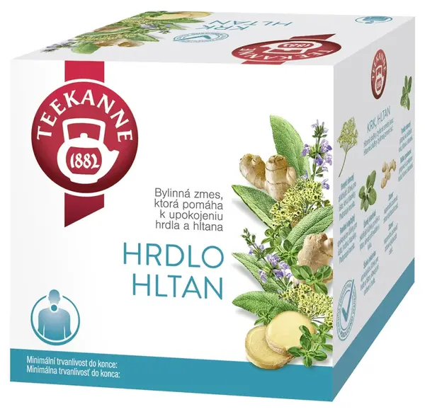 TEEKANNE HRDLO HLTAN, bylinný čaj