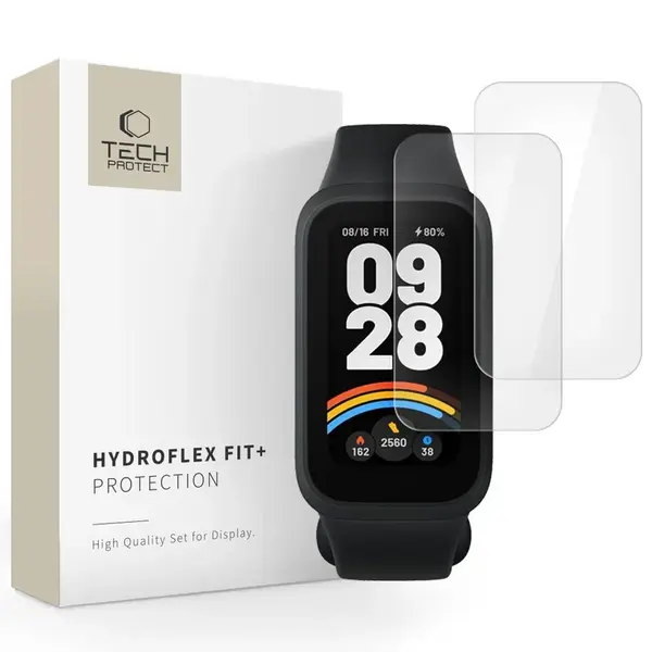 Tech-Protect Hydroflex Fit 2x ochranné sklo na Xiaomi Smart Band 9 Active