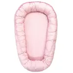 Hniezdo pre bábätko - svetloružové kvietky