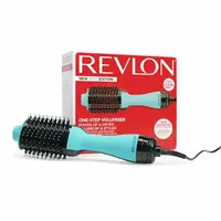 REVLON PRO COLLECTION RVDR5222 MUKE Okrúhla kefa s funkciou sušenia a kulmou, mätová TOW017426