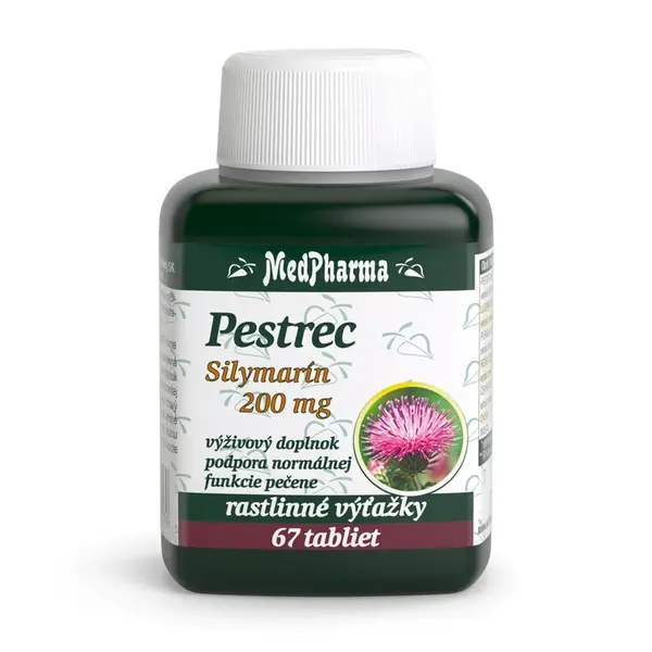 MedPharma Pestrec Silymarín 200 mg