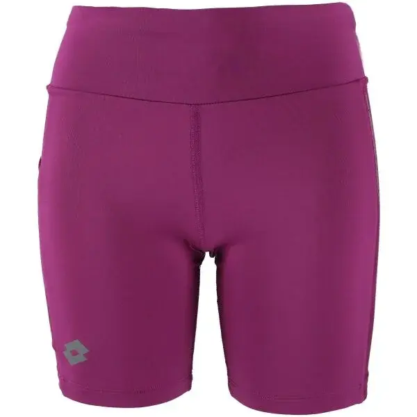 Lotto RUNNING CICLISTA W PRT1 Dámske krátke legíny, vínová, veľkosť