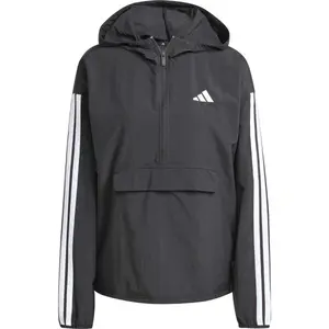 adidas ESSENTIALS 3-STRIPES Dámska vetrovka, čierna, veľkosť