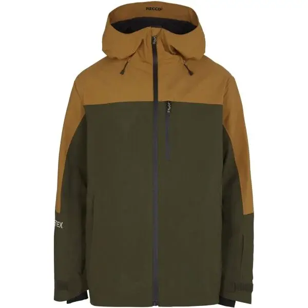 O'Neill GTX PSYCHO Pánska lyžiarska/snowboardová bunda, khaki, veľkosť