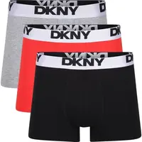 DKNY CROSSETT Pánske boxerky, červená, veľkosť