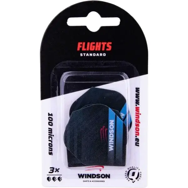 Windson DYNAMIC Set troch letiek k šípkam, čierna, veľkosť