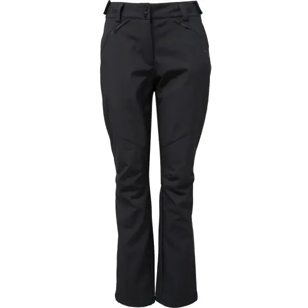 Willard MARUBA Dámske softshellové nohavice, čierna, veľkosť