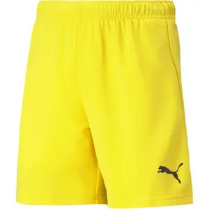 Puma TEAMRISE SHORT JR Juniorské šortky, žltá, veľkosť