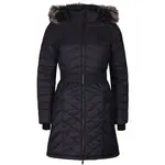 ALPINE PRO OMEFA Dámsky kabát, čierna, veľkosť