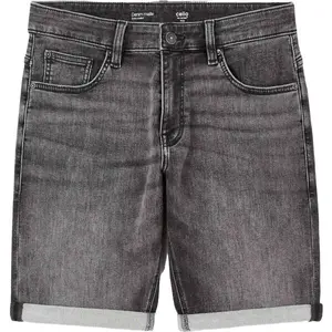 CELIO BOKNITBM Pánske džínsové krátke nohavice, sivá, veľkosť