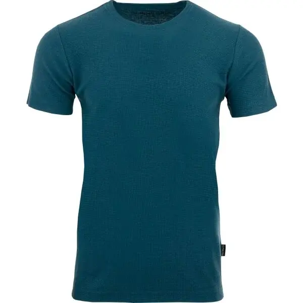 ALPINE PRO KITER Pánske tričko, modrá, veľkosť