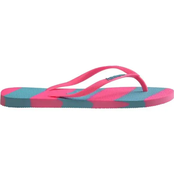 HAVAIANAS SLIM COLOR FUN Dámske žabky, ružová, veľkosť 43/44