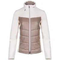 Kjus MUNDIN MIDLAYER JACKET W Dámska stredná vrstva, béžová, veľkosť