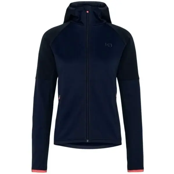KARI TRAA TOVE MIDLAYER Dámska bunda, tmavo modrá, veľkosť