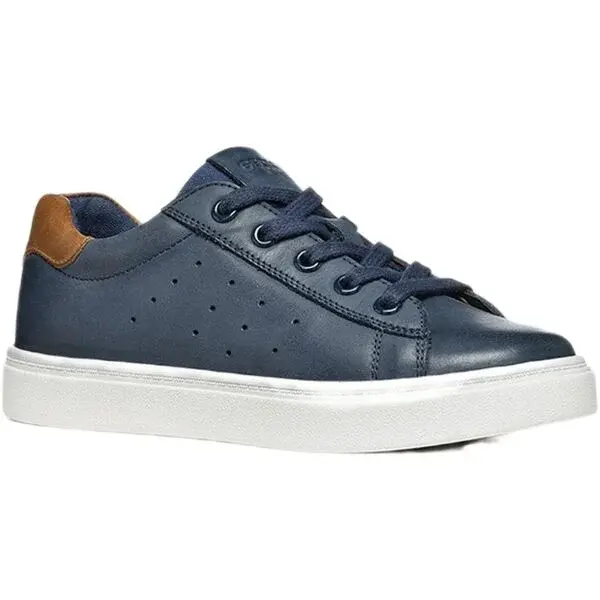 Geox J NASHIK Chlapčenské voľnočasové topánky, tmavo modrá, veľkosť