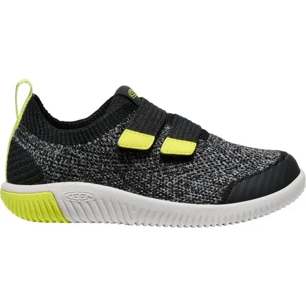 Keen KNX KNIT DS CHILDREN Detská vychádzková obuv, čierna, veľkosť 30