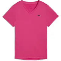 Puma W TAD ESSENTIAL VNECK TEE Dámske športové tričko, ružová, veľkosť