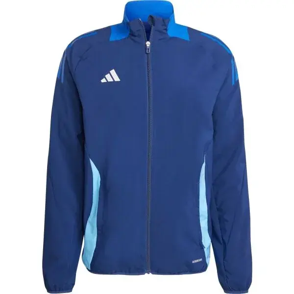 adidas TIRO24 COMPETITION PREMATCH JACKET Pánska športová bunda, modrá, veľkosť XXL