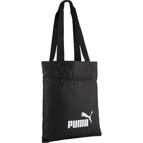 Puma PHASE PACKABLE TOTE Dámska taška, čierna, veľkosť