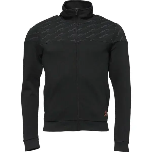 Kappa LOGO GELO Pánska mikina, čierna, veľkosť