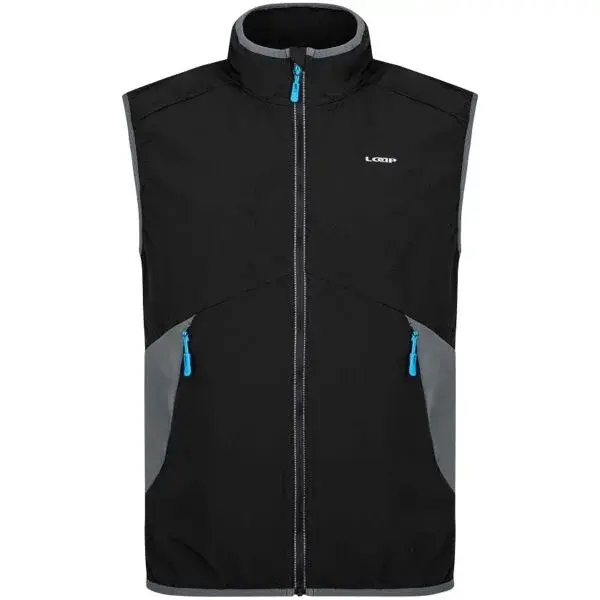 LOAP URYLON Pánska vesta, čierna, veľkosť