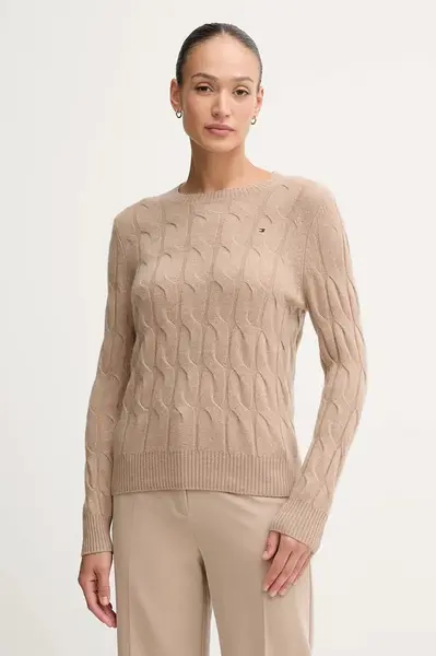 Vlněný svetr Tommy Hilfiger