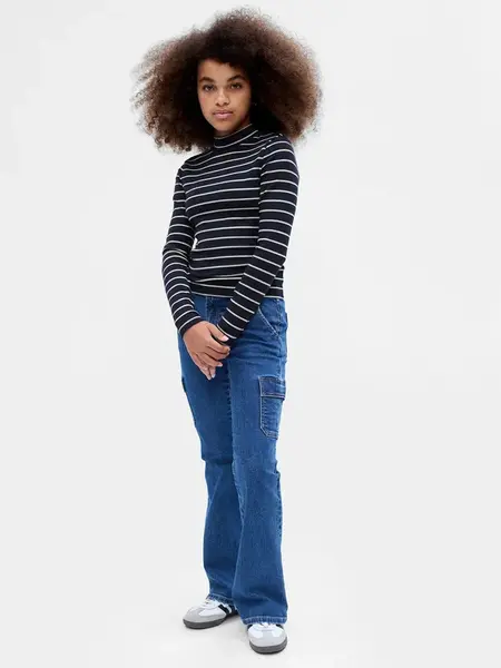 GAP Dětské pruhované tričko - Holky