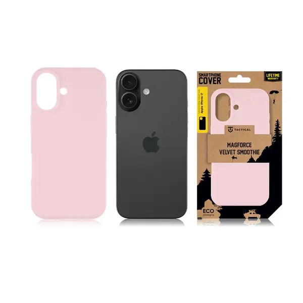 Zadní kryt Tactical MagForce Velvet Smoothie pro Apple iPhone 17, pink panther