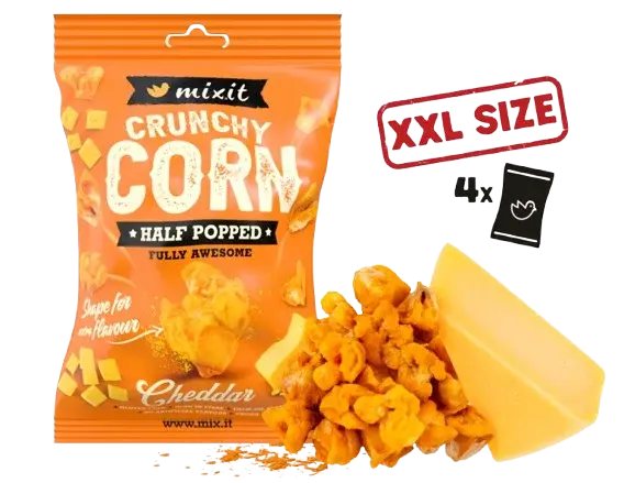MIXIT Crunchy corn - Cheddar 175 g